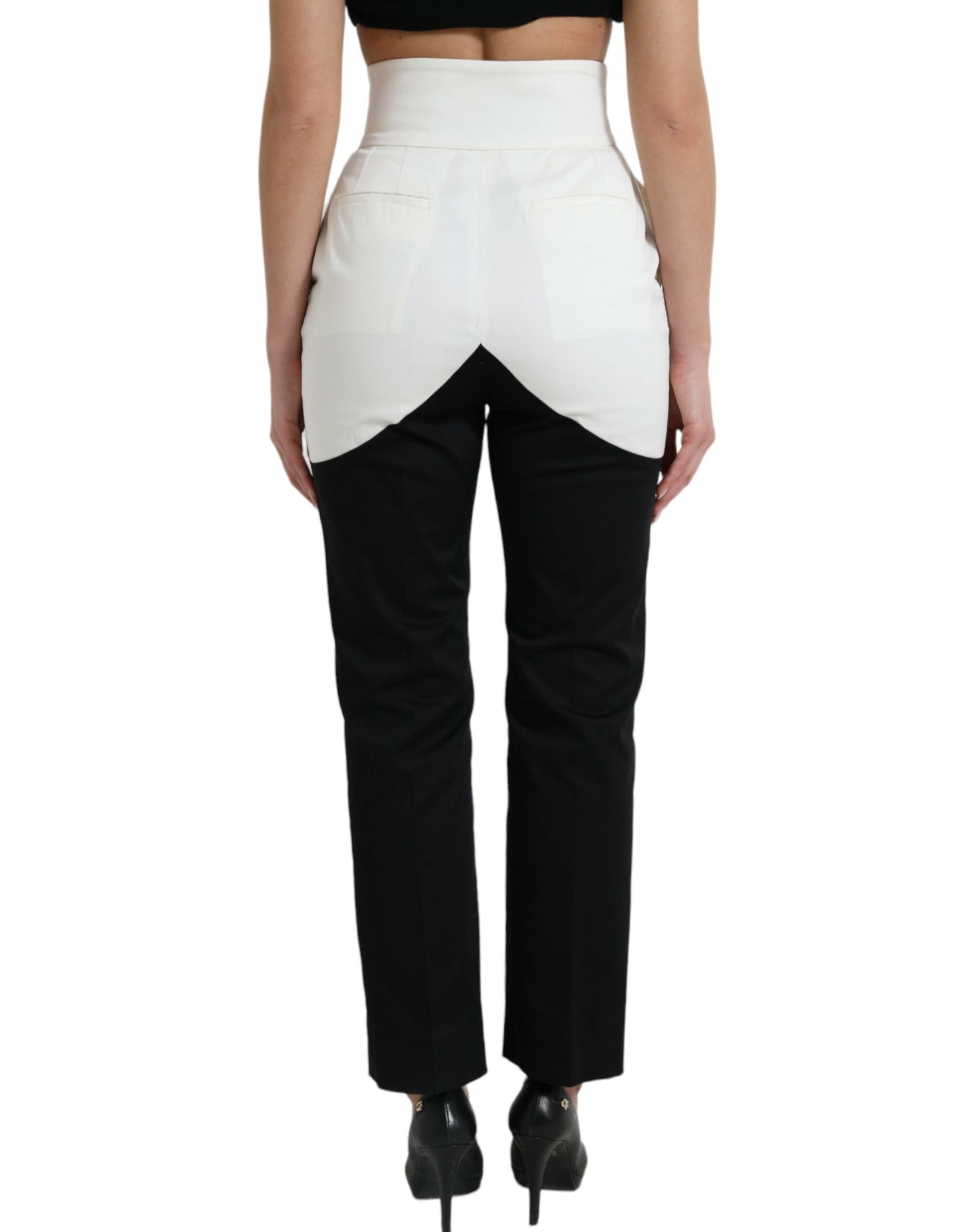 High Waist Tapered Chic Pants