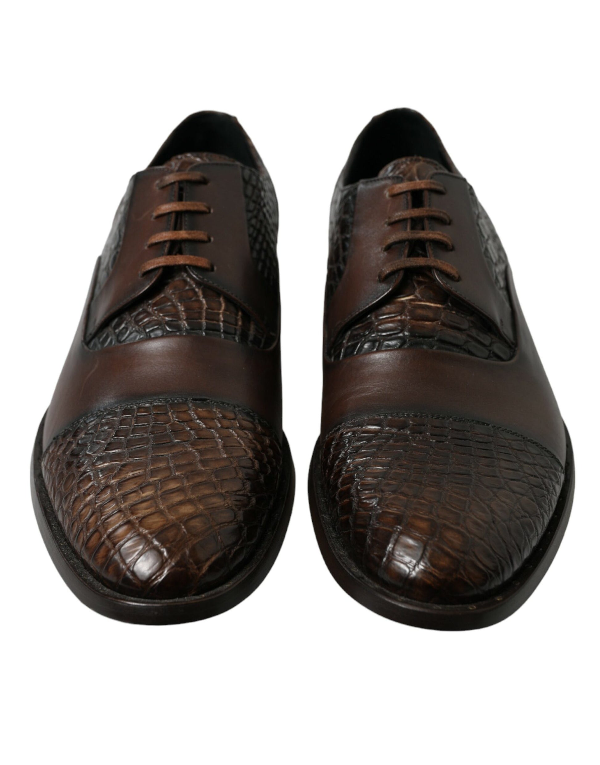 Elegantes zapatos de vestir Oxford de piel texturizada