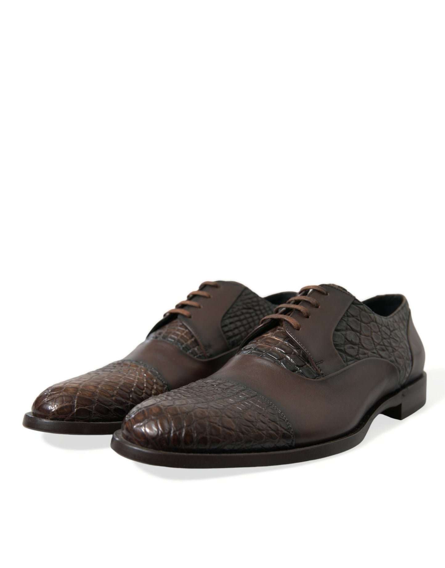 Elegantes zapatos de vestir Oxford de piel texturizada