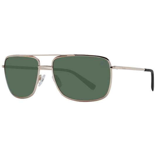 Gafas de sol doradas para hombre