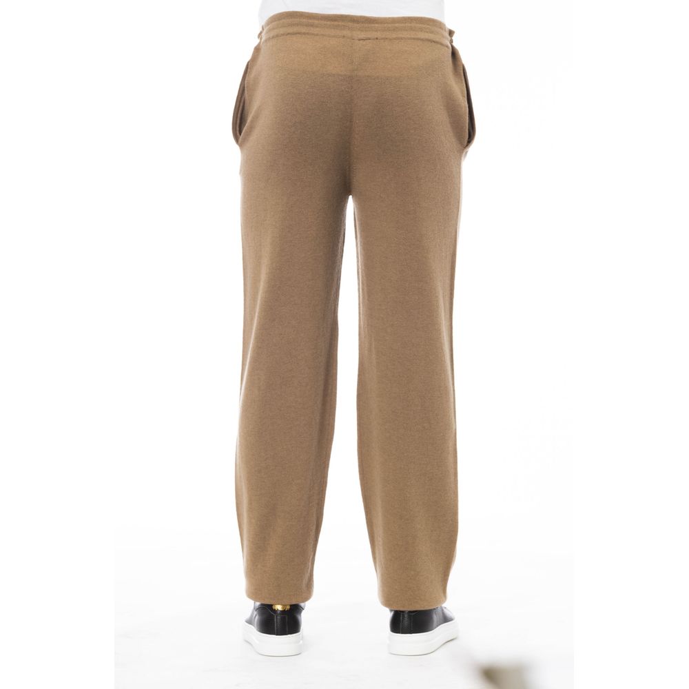 Pantalón de hombre de lino beige