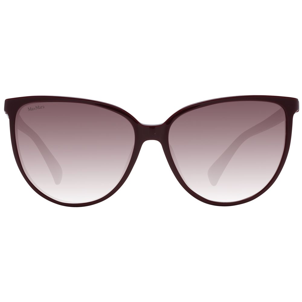 Gafas de sol burdeos para mujer