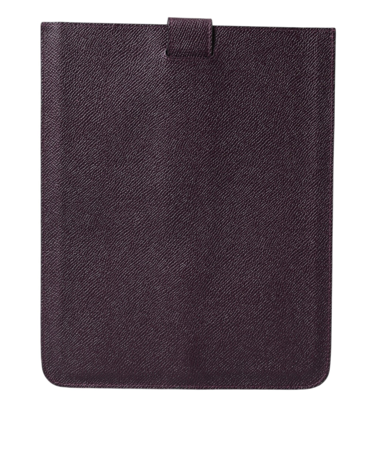 Elegante funda de piel para tableta en color marrón intenso