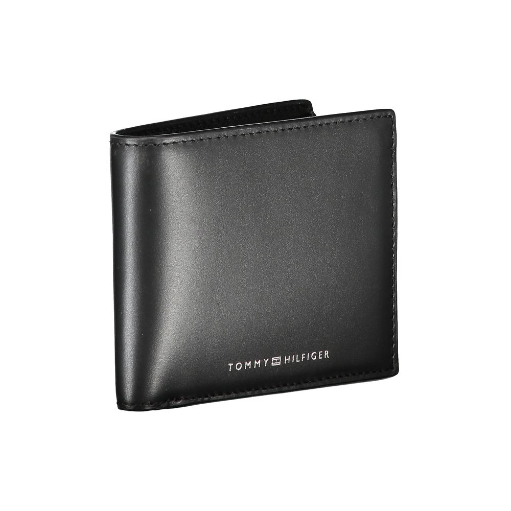 Sleek Black Leather Wallet for the Modern Man