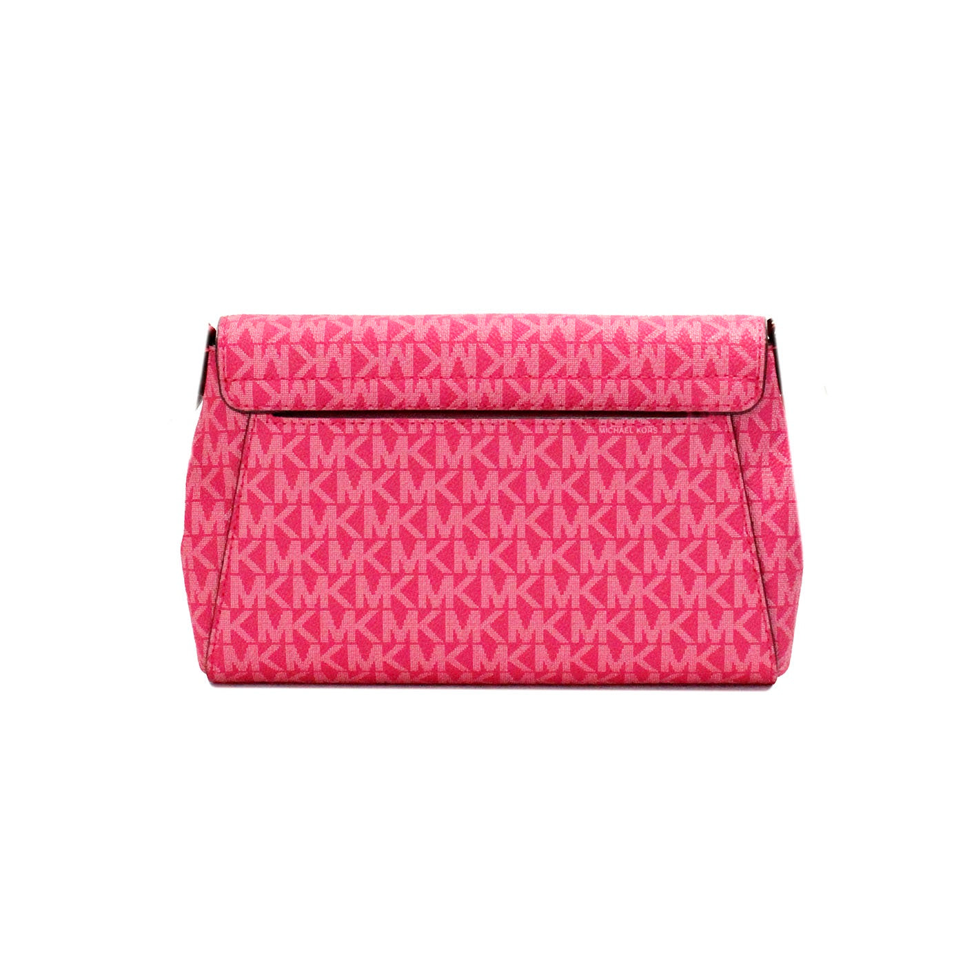 Bolso bandolera convertible Jet Set mediano en rosa eléctrico