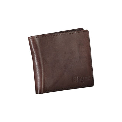 Elegant Dual Compartment Leather Wallet