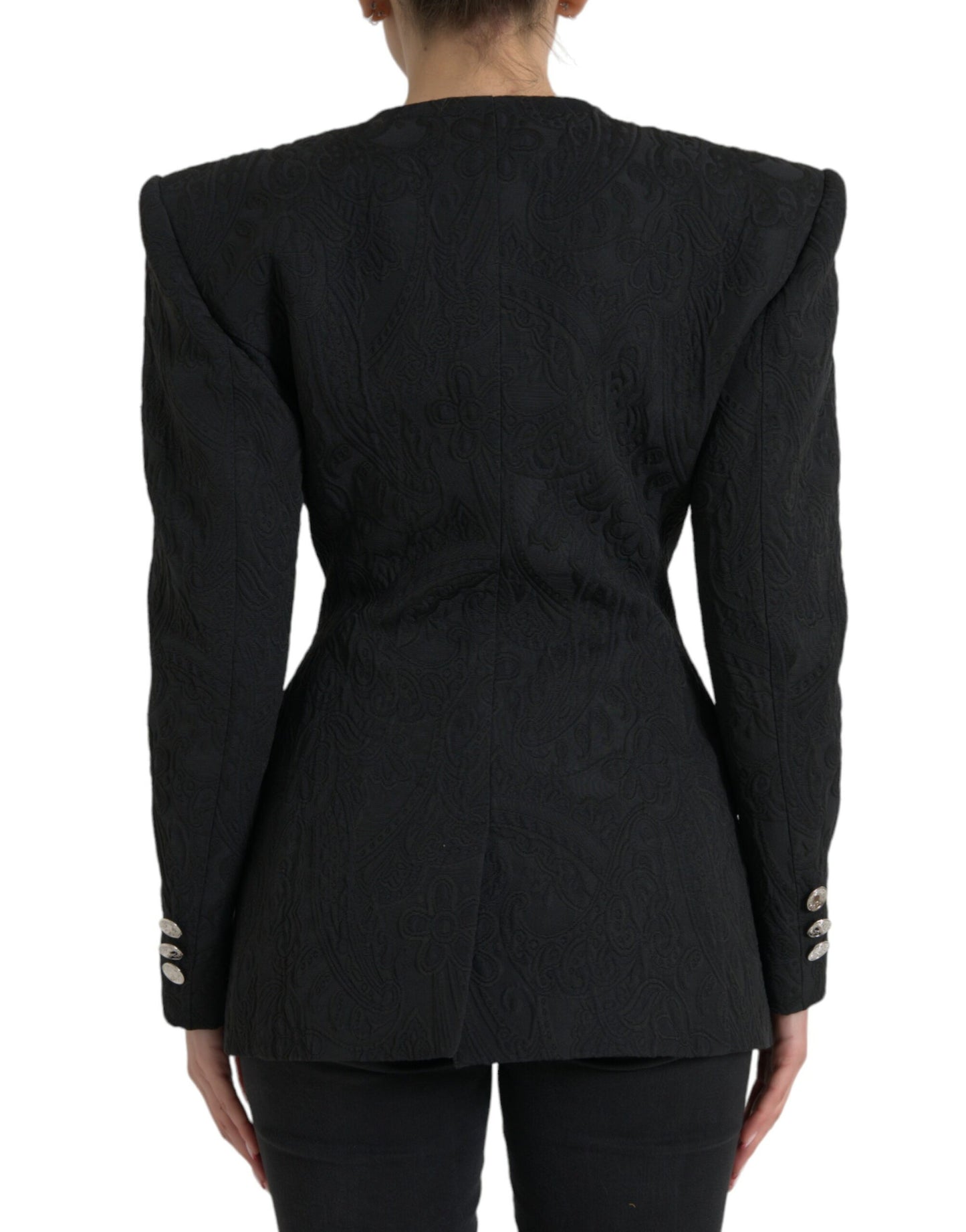 Chaqueta blazer elegante de doble botonadura