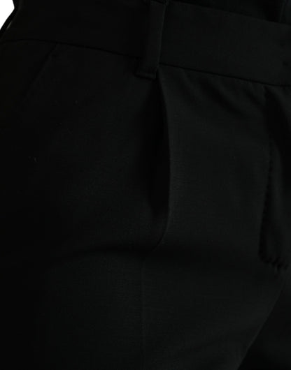 Elegant Tapered Wool Trousers