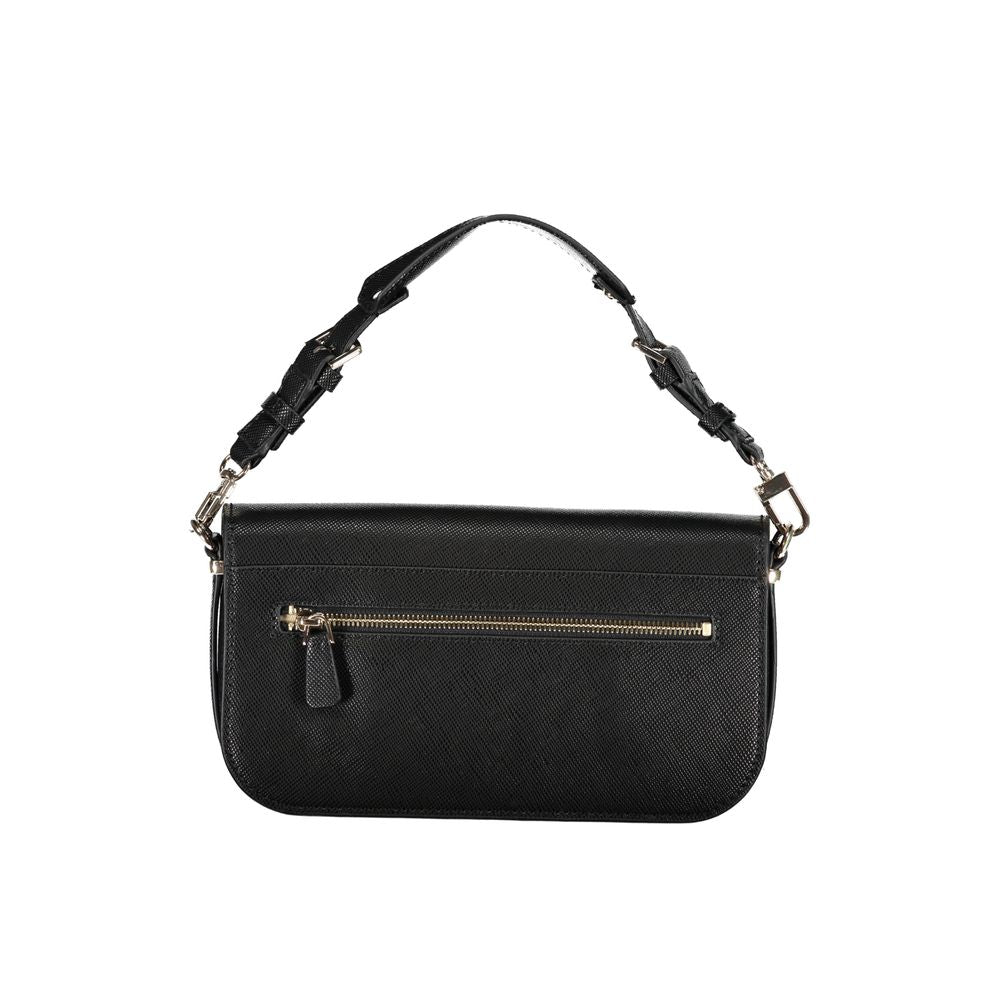 Bolso de mano de polietileno negro