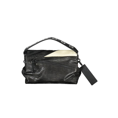 Bolso de mano de polietileno negro