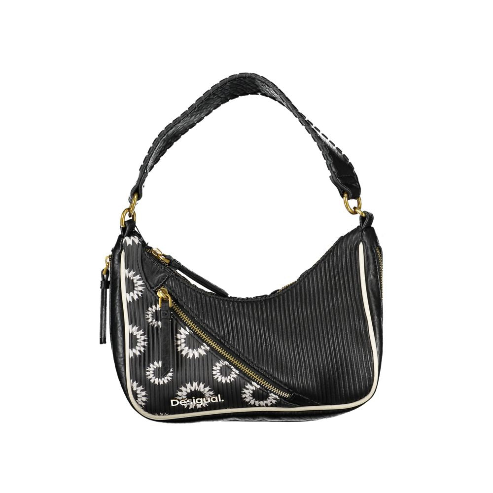 Bolso de mano de polietileno negro