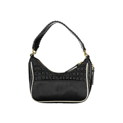 Bolso de mano de polietileno negro