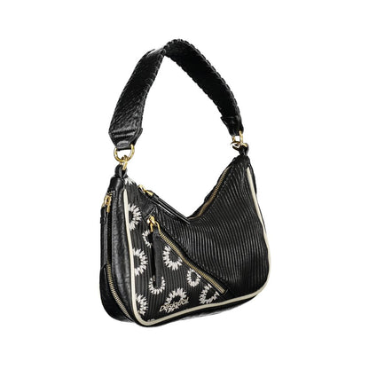 Bolso de mano de polietileno negro