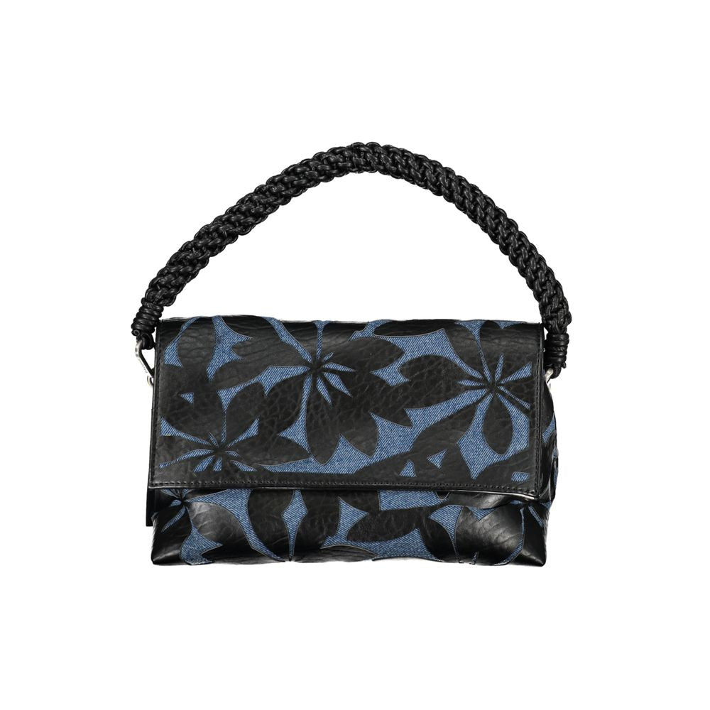 Bolso de mano de polietileno negro