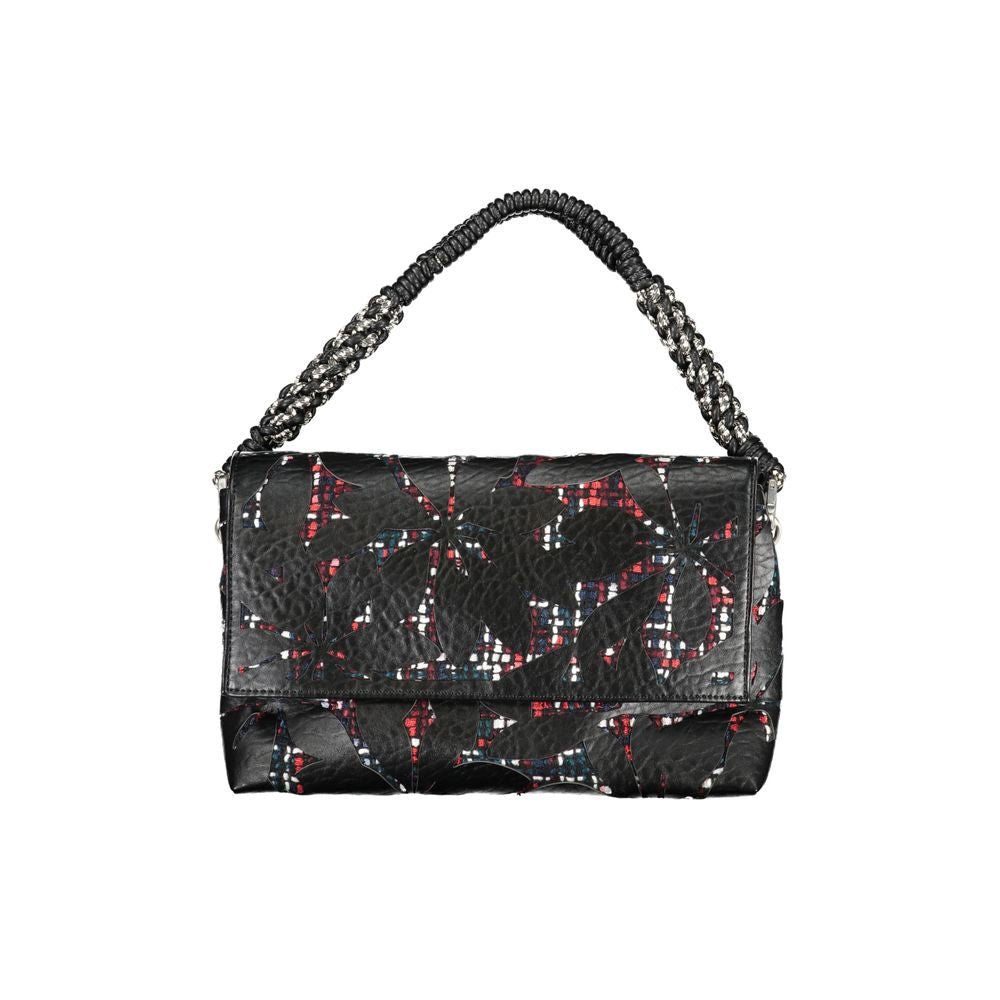 Bolso de mano de polietileno negro