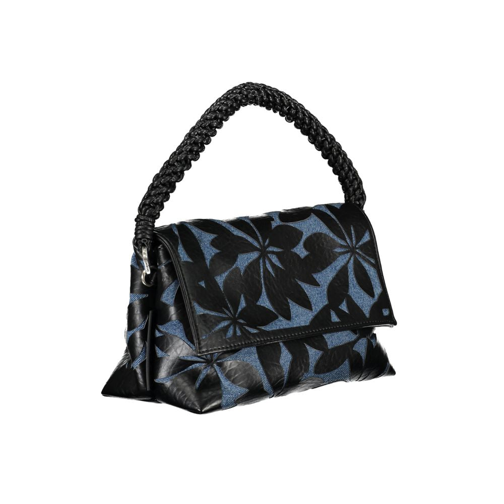 Bolso de mano de polietileno negro