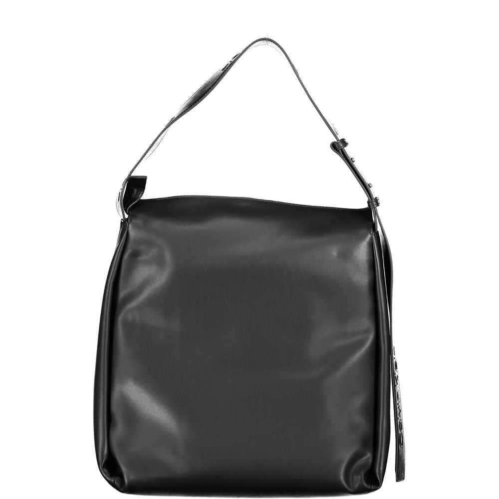 Bolso de poliéster negro