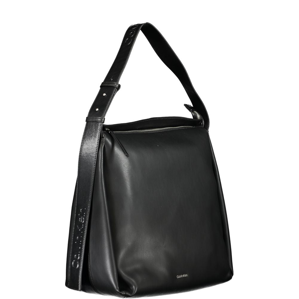 Bolso de poliéster negro