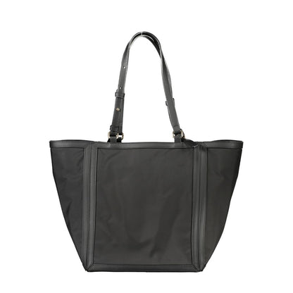 Bolso de poliéster negro