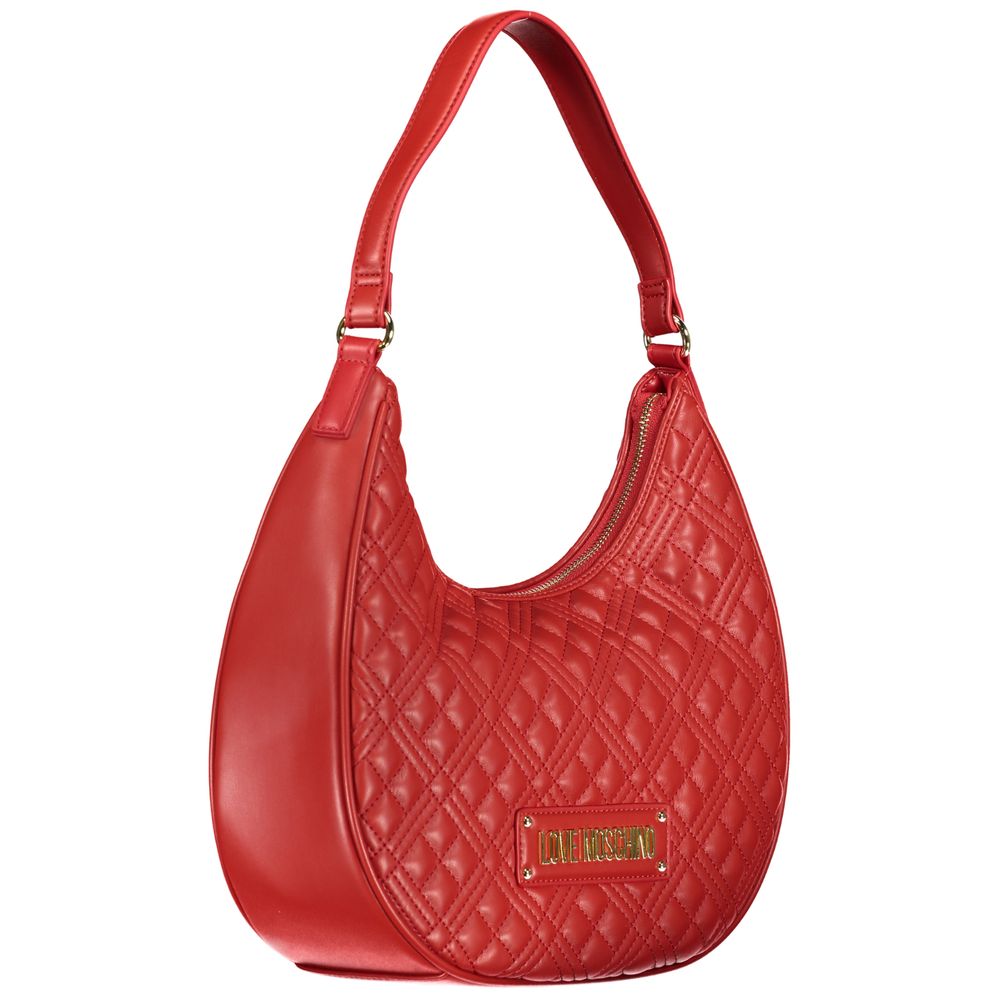 Bolso de polietileno rojo