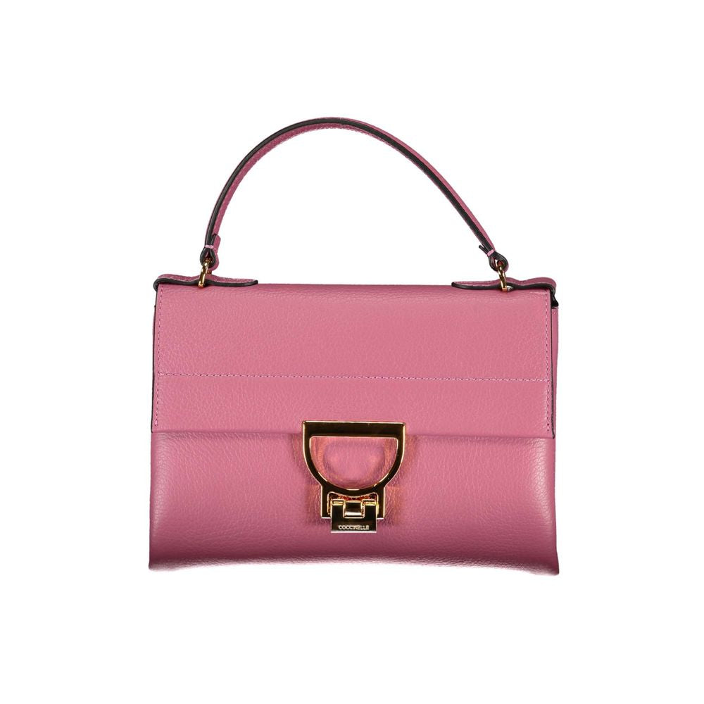 Pink Leather Handbag