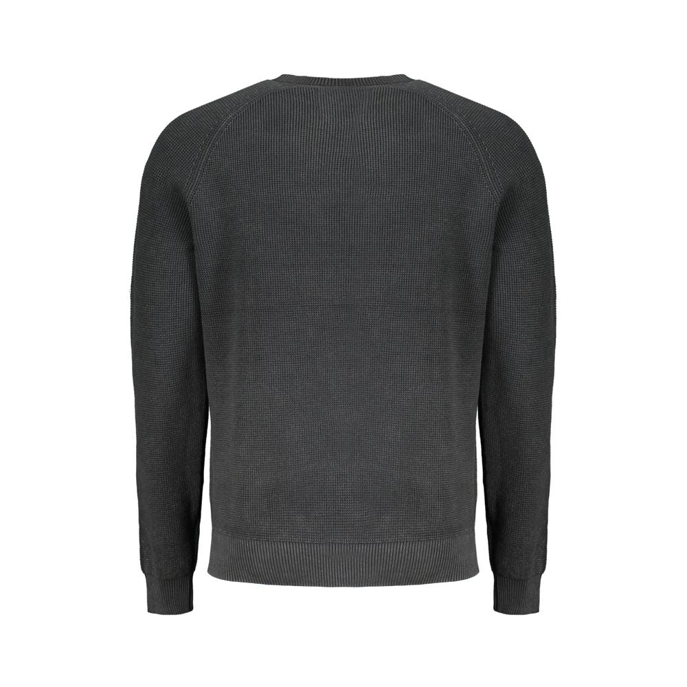 Black Cotton Sweater