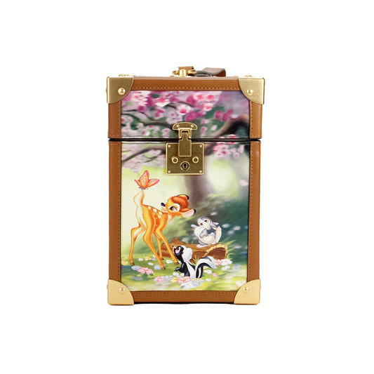 Bolso de mano con asa superior de PVC con estampado 3D de Bambi de Disney