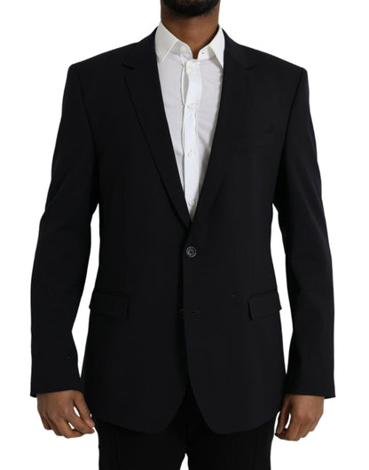 Blazer de botonadura sencilla color negro MARTINI