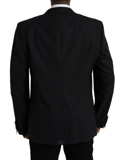 Blazer de botonadura sencilla azul MARTINI