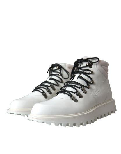 Botines de trekking Vulcano blancos para hombre