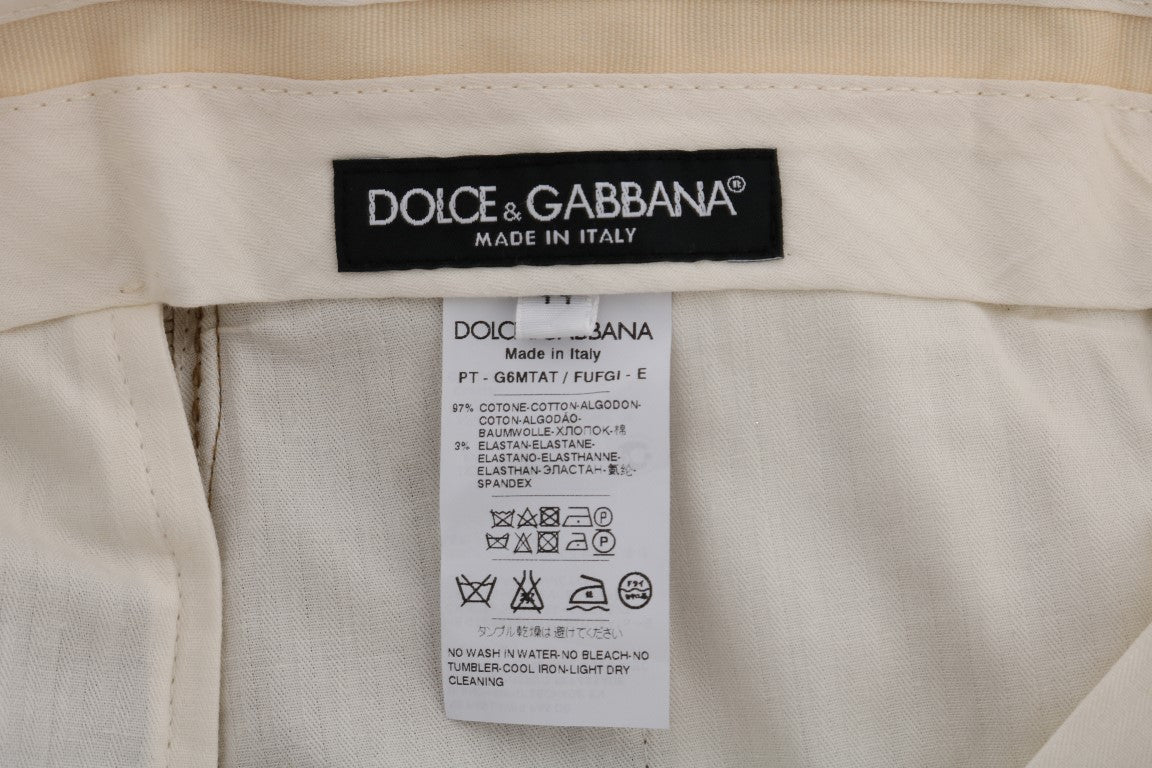 Pantalones formales elegantes de color marrón para hombre