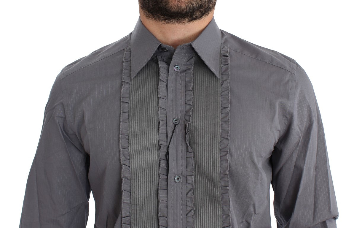 Elegant Slim Fit Cotton Dress Shirt