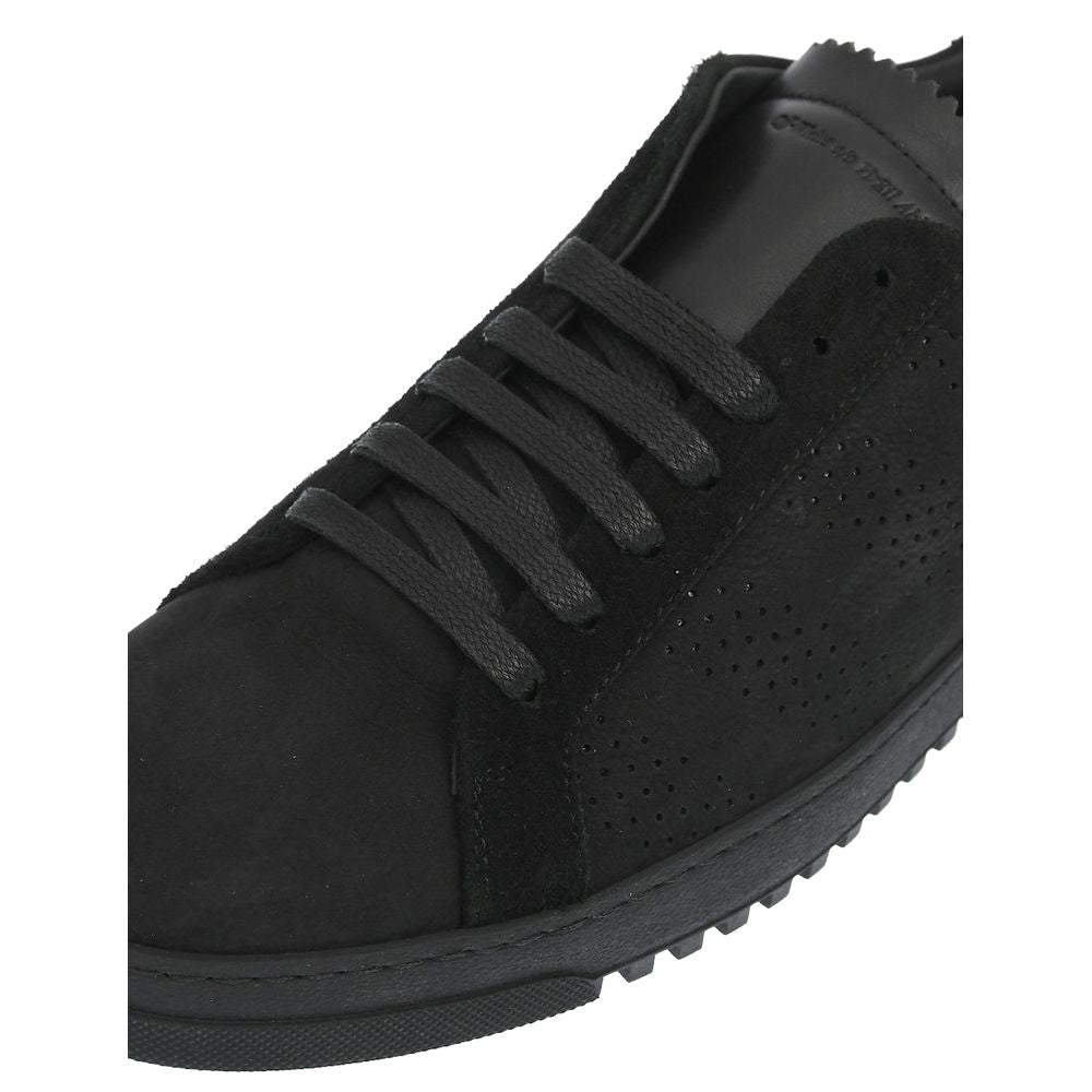 Elegant Suede Calfskin Sneakers