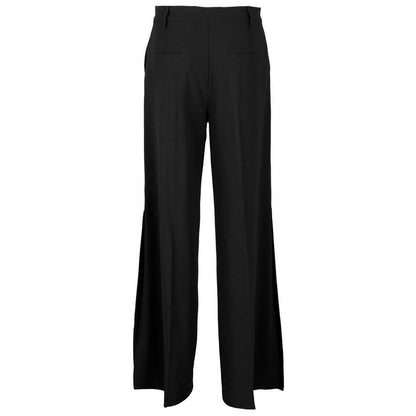 Pantalones vaqueros y pantalón de poliéster negro