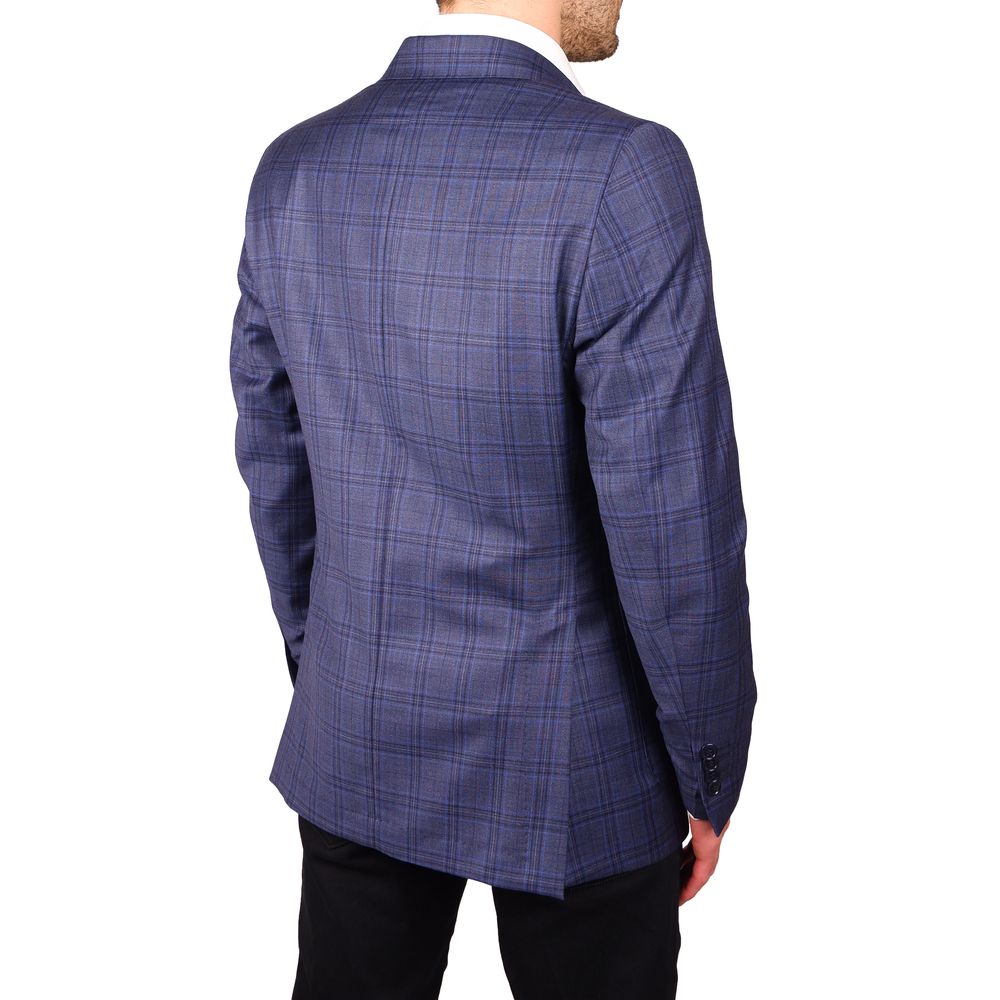 Light Blue Wool Vergine Blazer