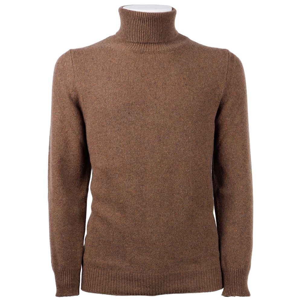 Brown Cashmere Men Sweater