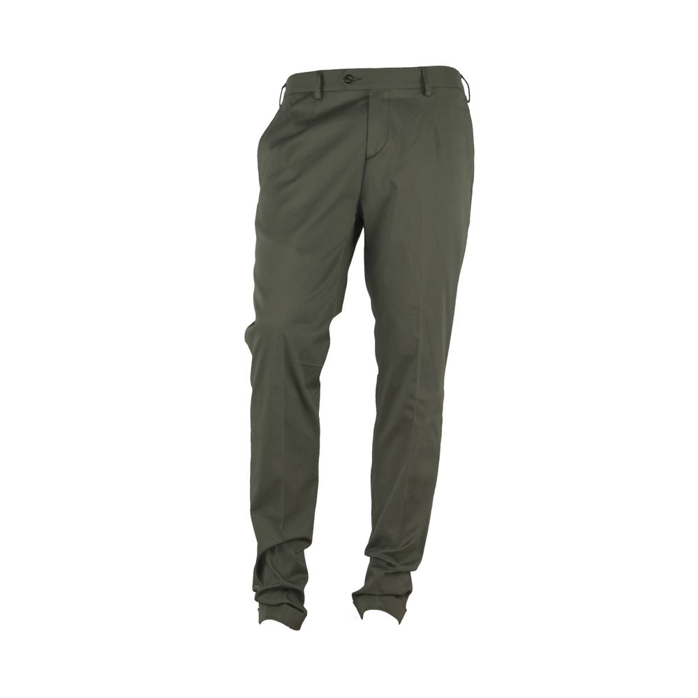 Pantalones de verano verdes elegantes para hombre