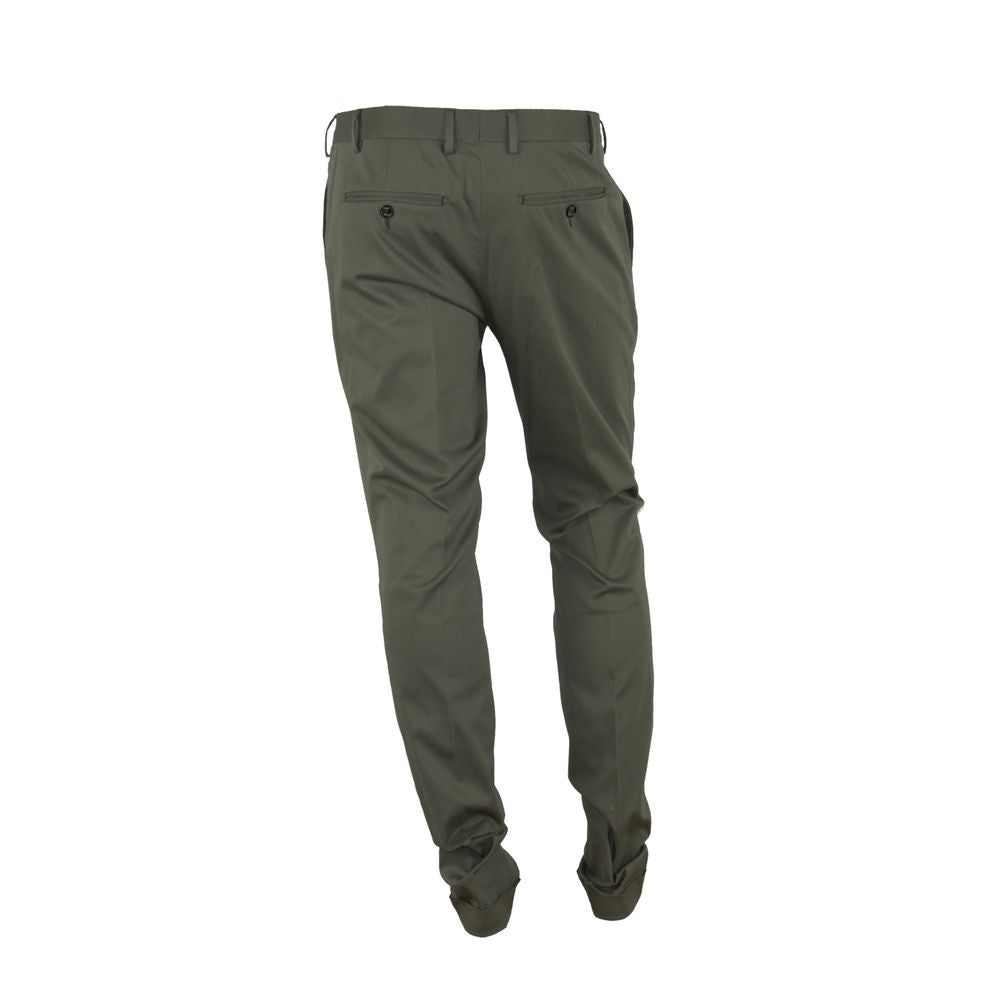 Pantalones de verano verdes elegantes para hombre