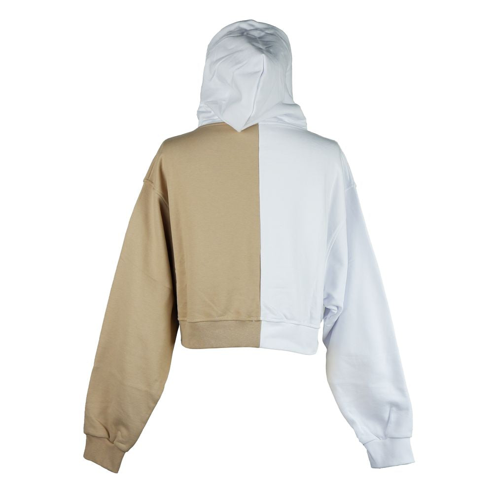 Sudadera con capucha Chic Two-Tone Graphic