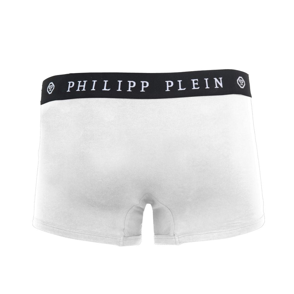 Boxer de algodón blanco para hombre