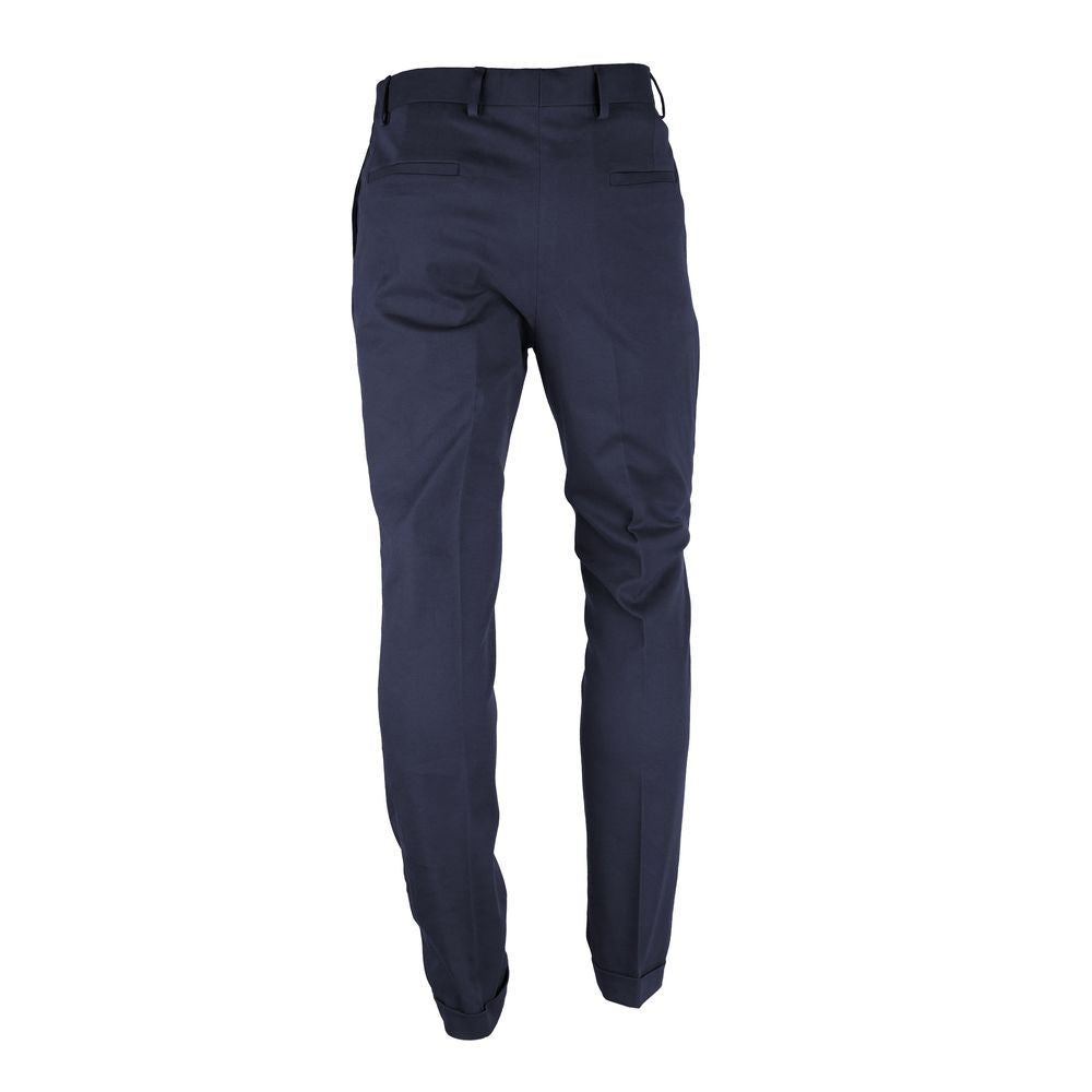 Pantalón de hombre de lana azul