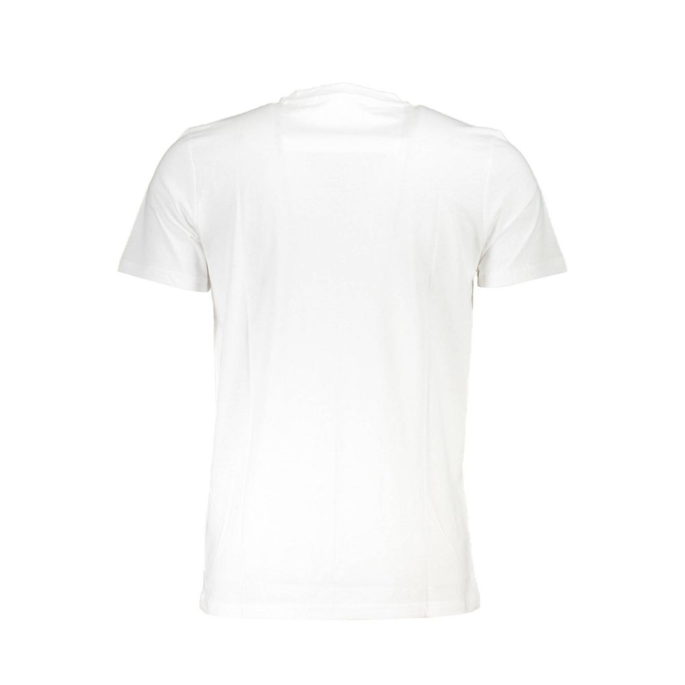 Camiseta de algodón blanca