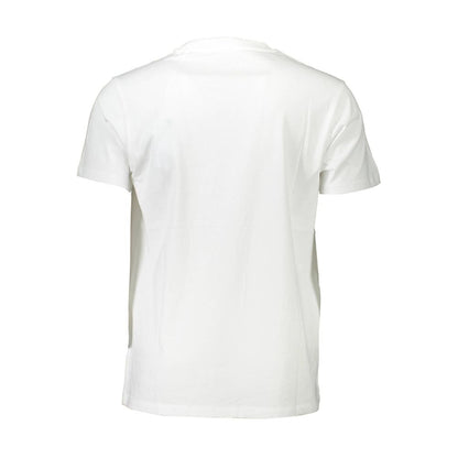 Camiseta de algodón blanca