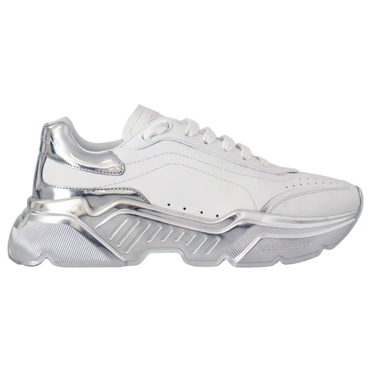 White Calfskin Men Sneaker
