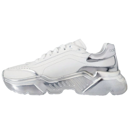 White Calfskin Men Sneaker