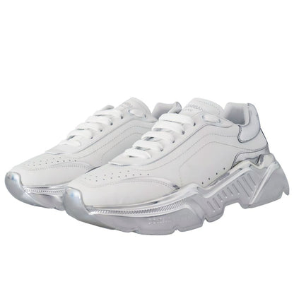 White Calfskin Men Sneaker
