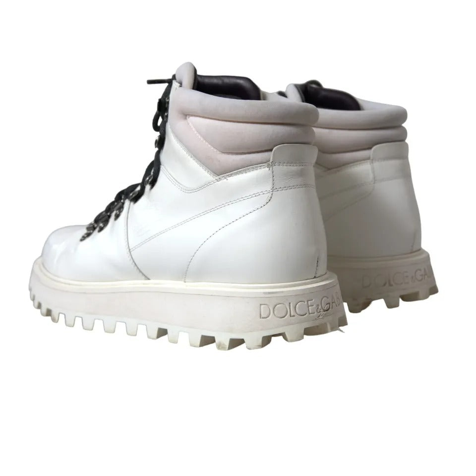 Botines de trekking Vulcano blancos para hombre