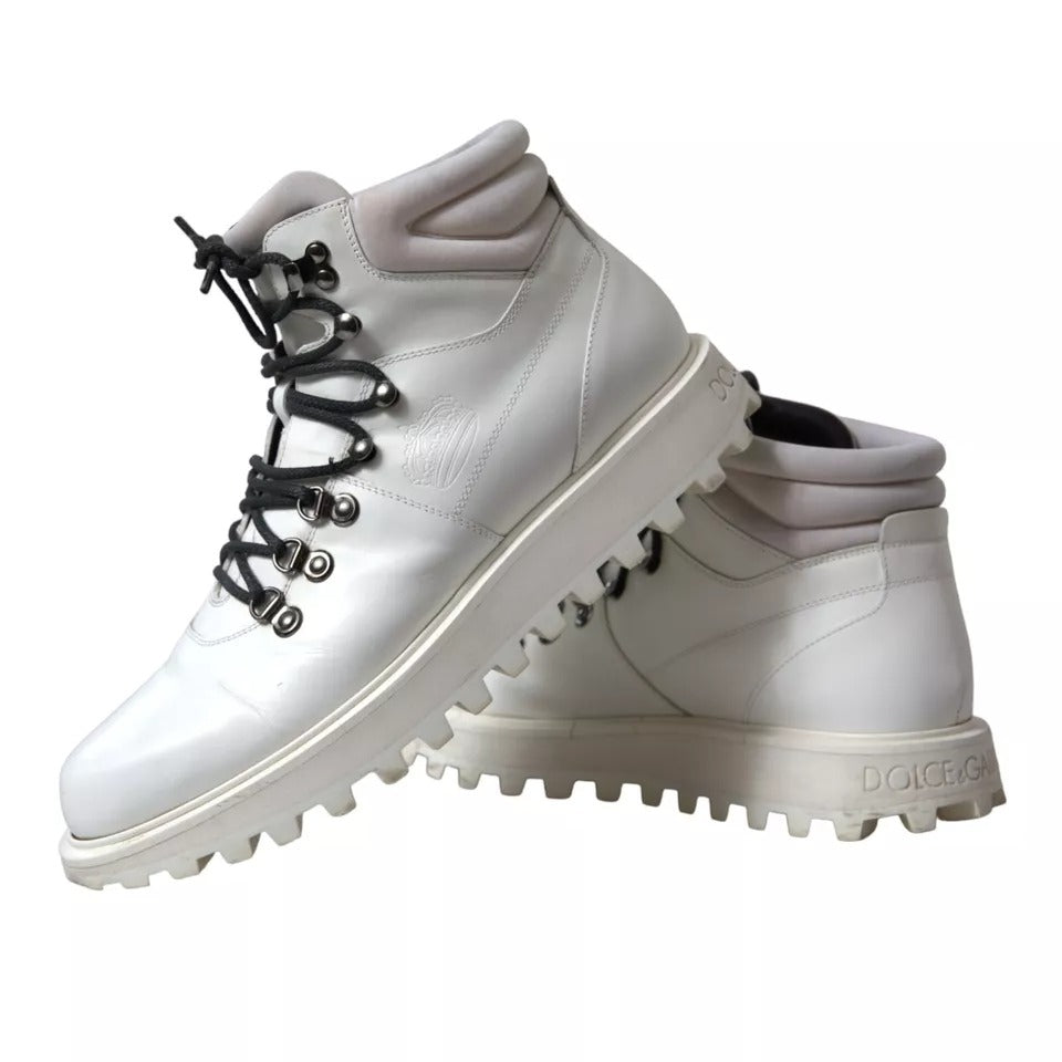 Botines de trekking Vulcano blancos para hombre