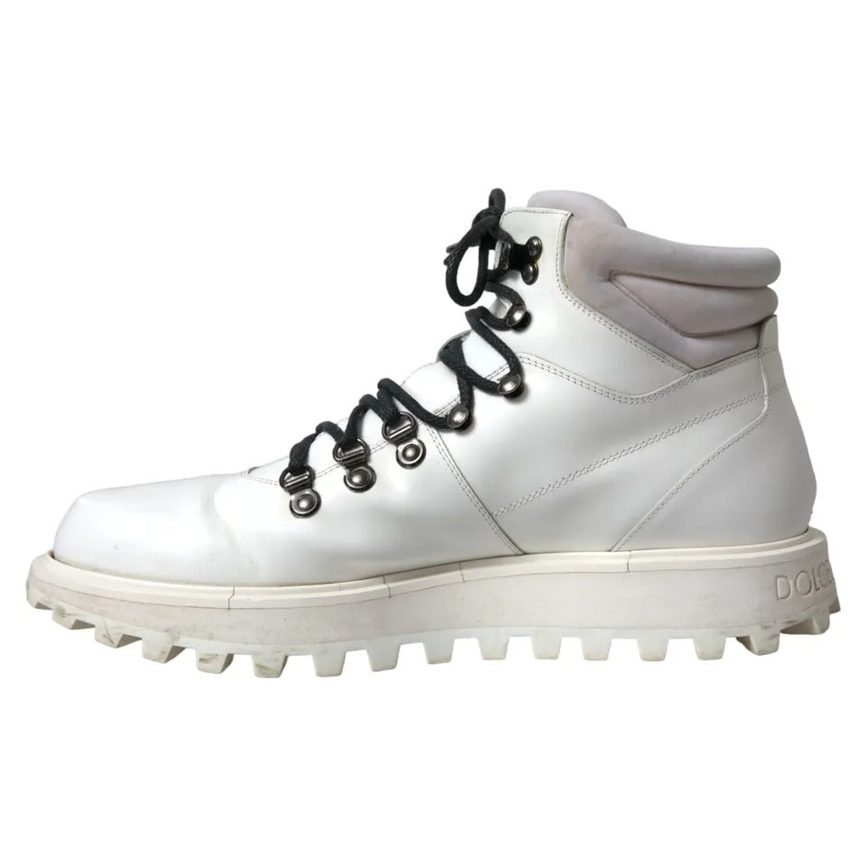 Botines de trekking Vulcano blancos para hombre