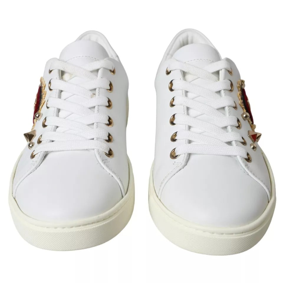 Blanco Portofino Sagrado Corazón Zapatillas Mujer Zapatos